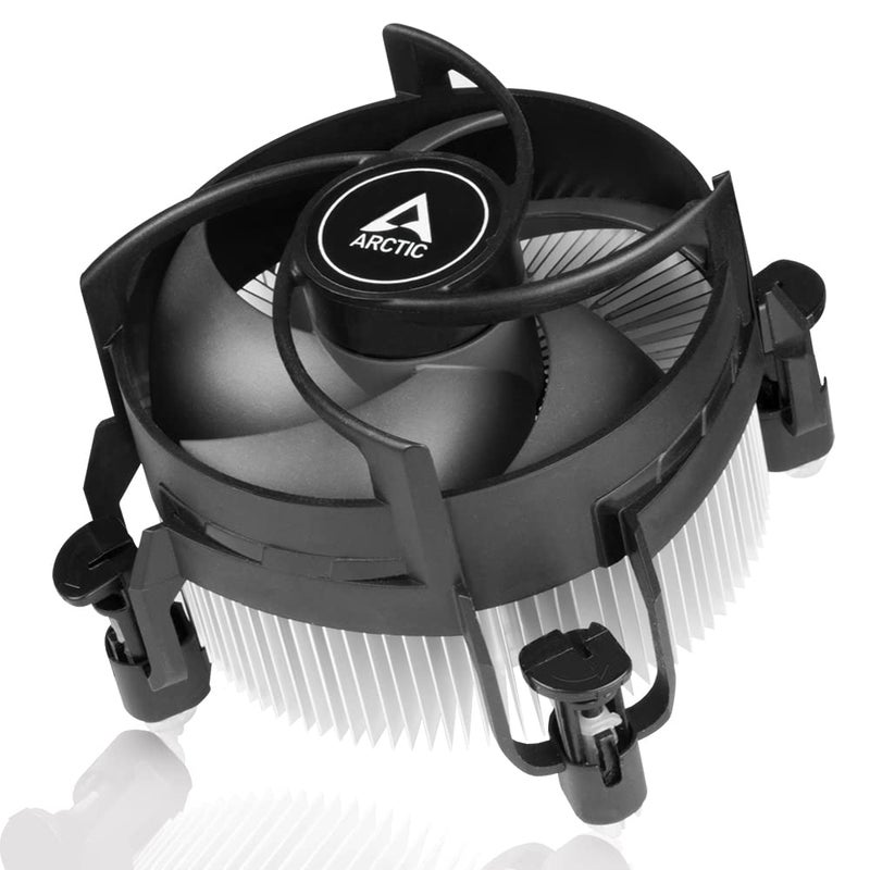 Arctic Alpine 17 CO - Intel CPU Cooler, 92 mm PWM Fan, Radial Heatsink, Top Blower, Intel LGA 1700, 4-pin Connector, Ball Bearing for Continuous Operation, 250-2700 RPM - Image 1